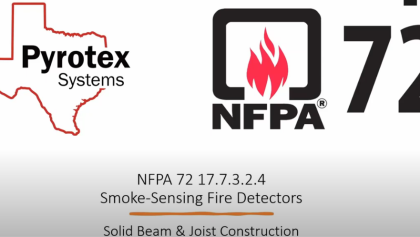 NFPA 72 Smoke Detector Spacing rules